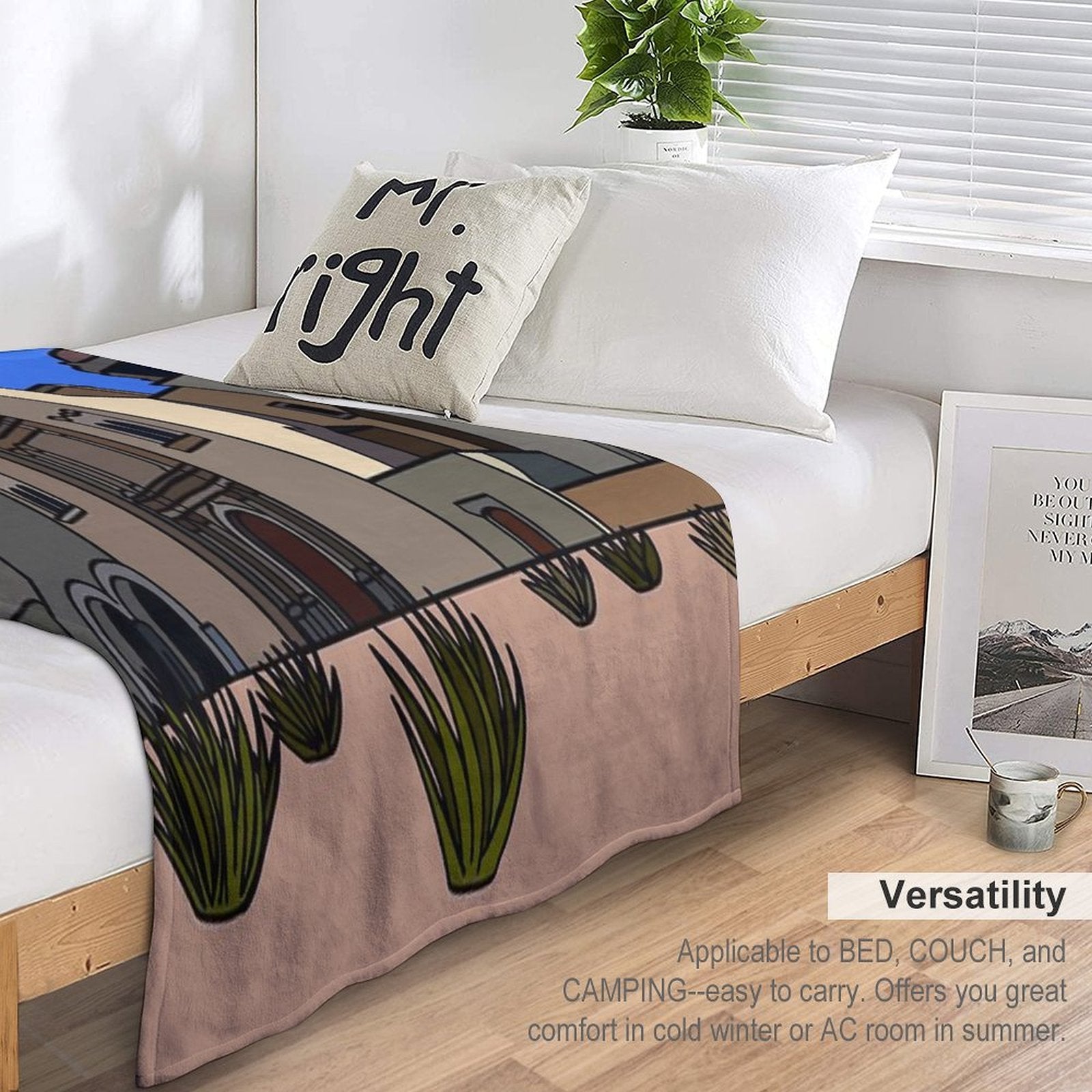 Oaxaca, Mexico Multi-functional Throw Blanket
