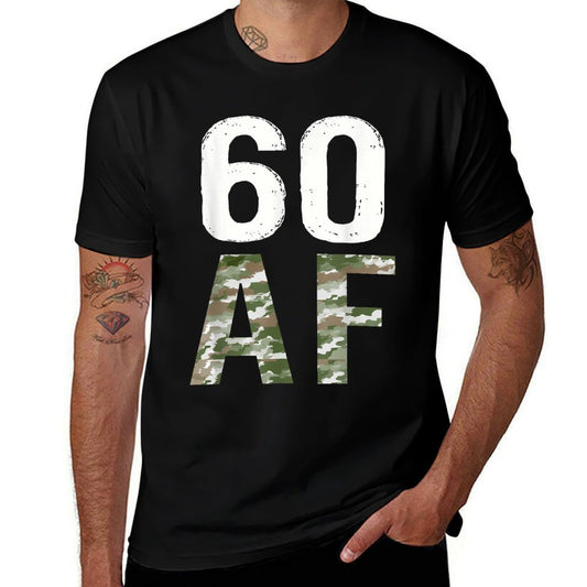 60 AF Vintage 60th Birthday Military  Affordable Price T-Shirt