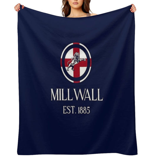Millwall England All-season Throw Blanket