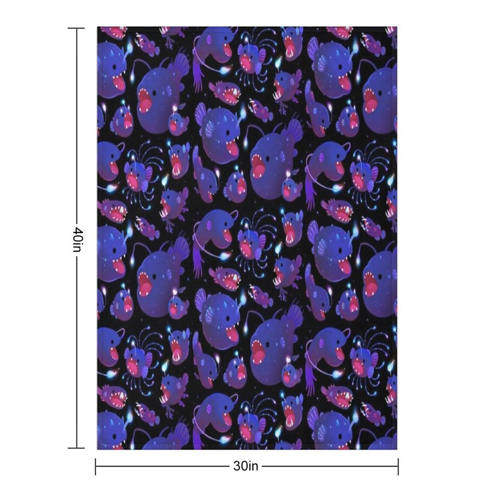 Seadevil Premium Throw Blanket