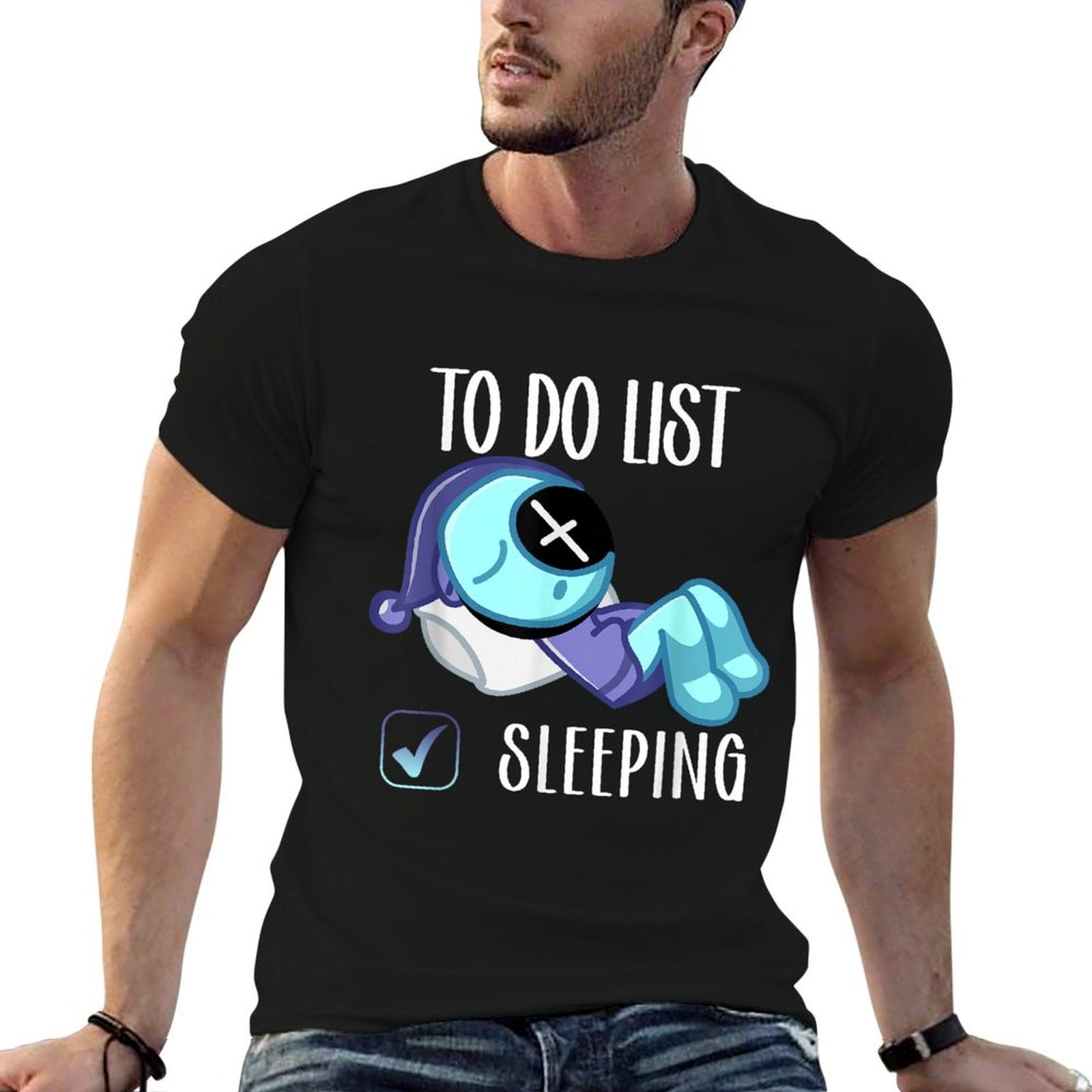 Napping Kids Dandy's World Sleeping Kids Toddler Funny  Breathable T-Shirt
