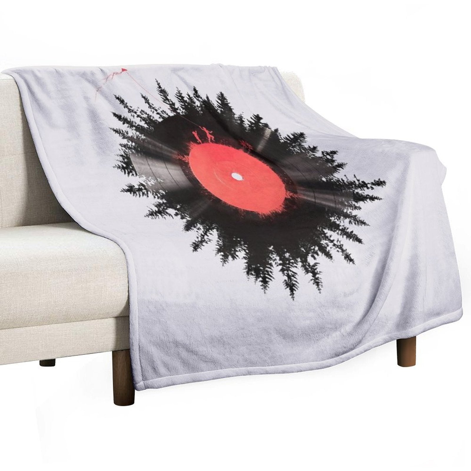 The Vinyl of My Life Anti-pilling Throw Blanket
