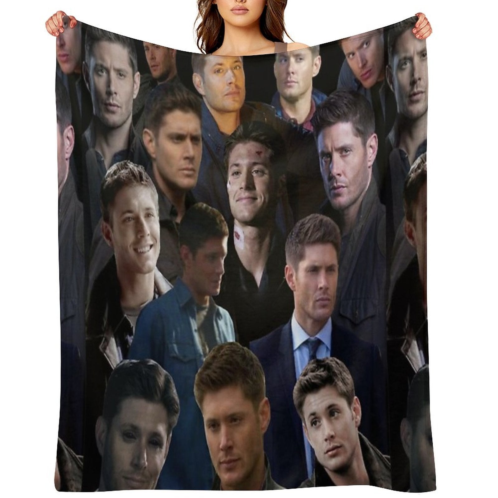 Dean Winchester Collage Multi-functional Throw Blanket