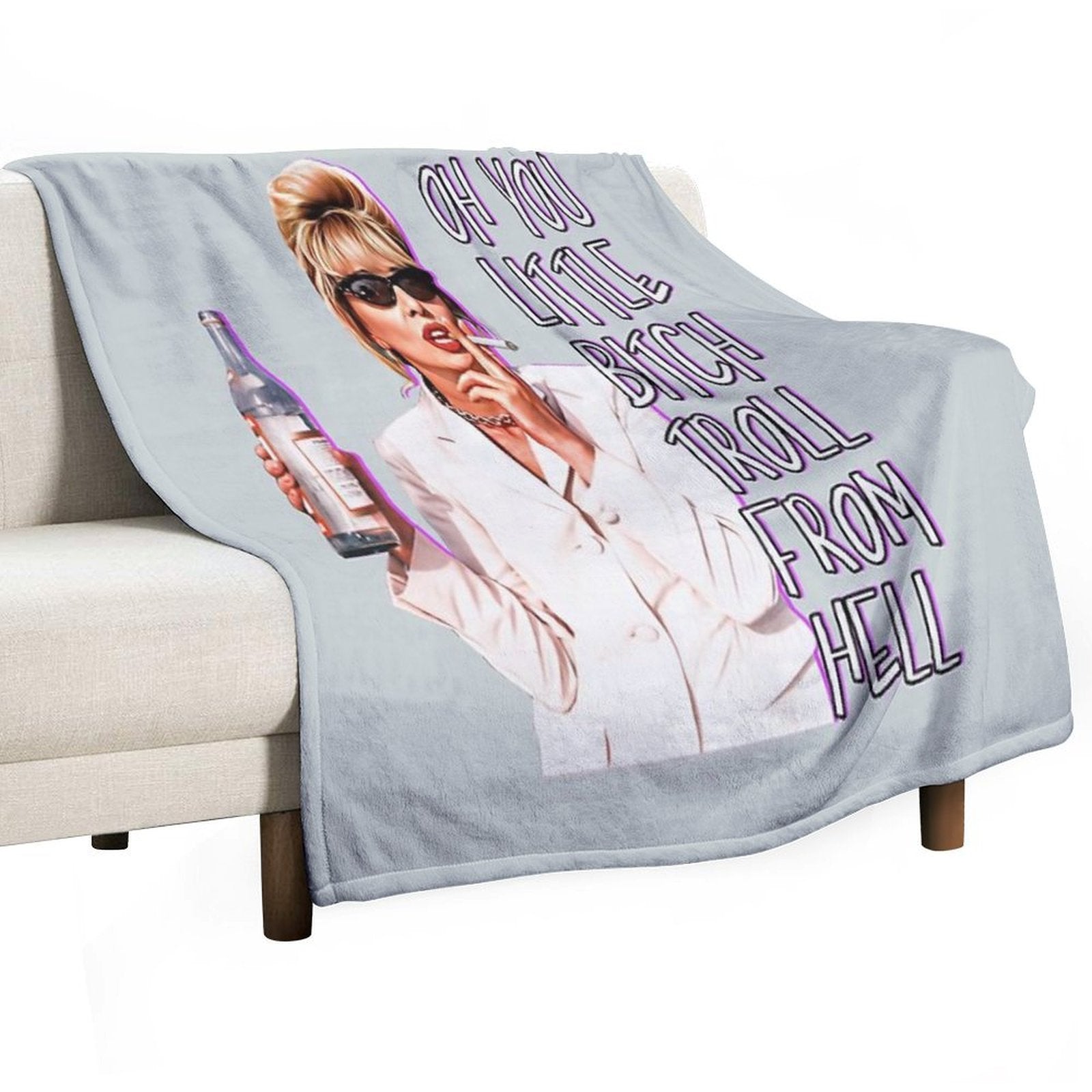 Absolutely Fabulous- Patsy Premium Throw Blanket