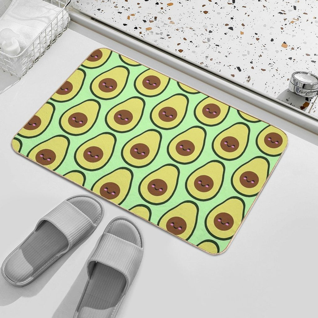 Blushing Avacado  Eco-Friendly Bath Mat
