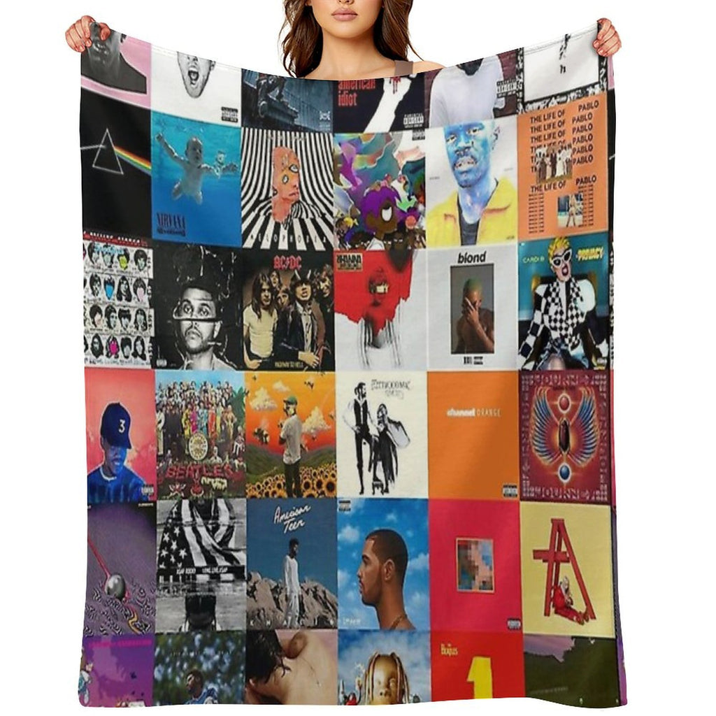 Kumpulan Campursari Easy Care Throw Blanket