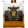 Oscar Piastri 2025 Formula 1 McLaren Racing Car Quick-dry Throw Blanket