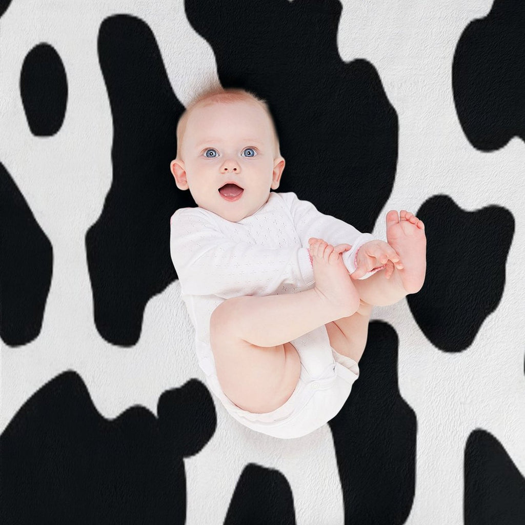 Cow Pattern Quick-dry Throw Blanket