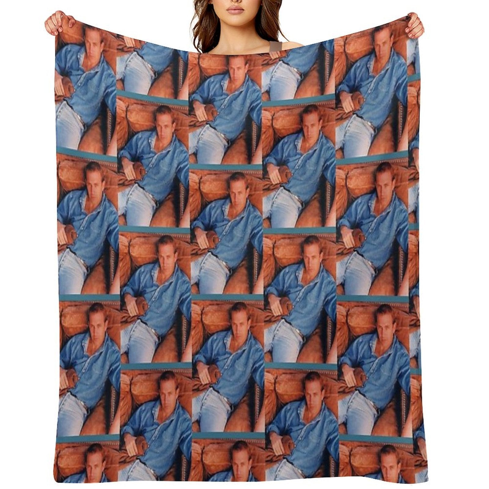 Kevin Costner Multi-functional Throw Blanket