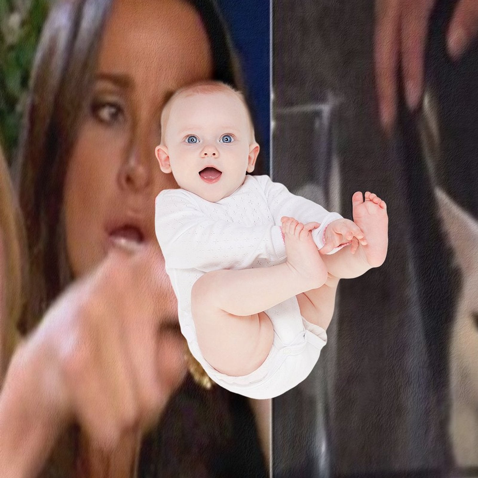 Woman Yelling at Cat Meme Comfort Throw Blanket