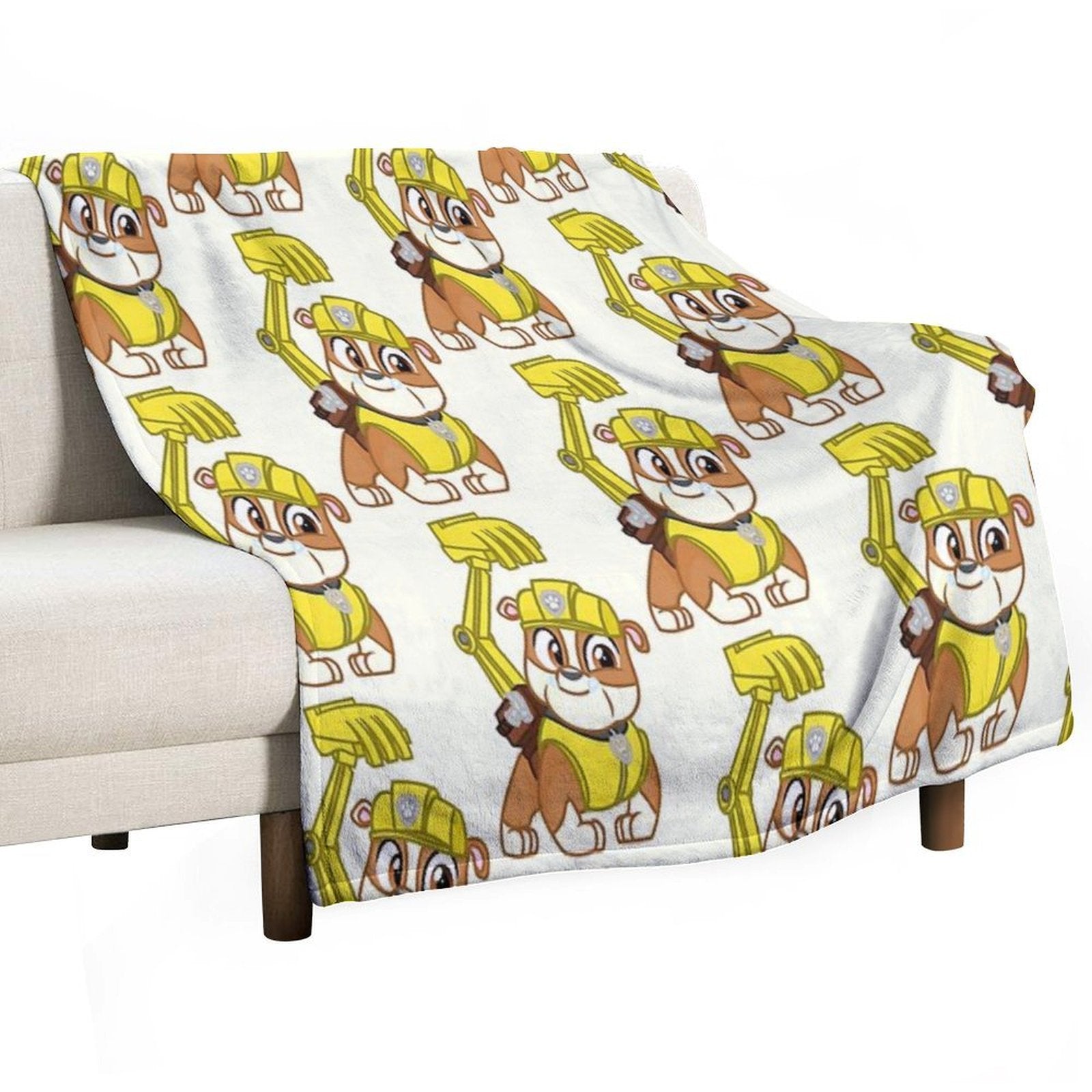 PAW Patrol Rubble Premium Throw Blanket
