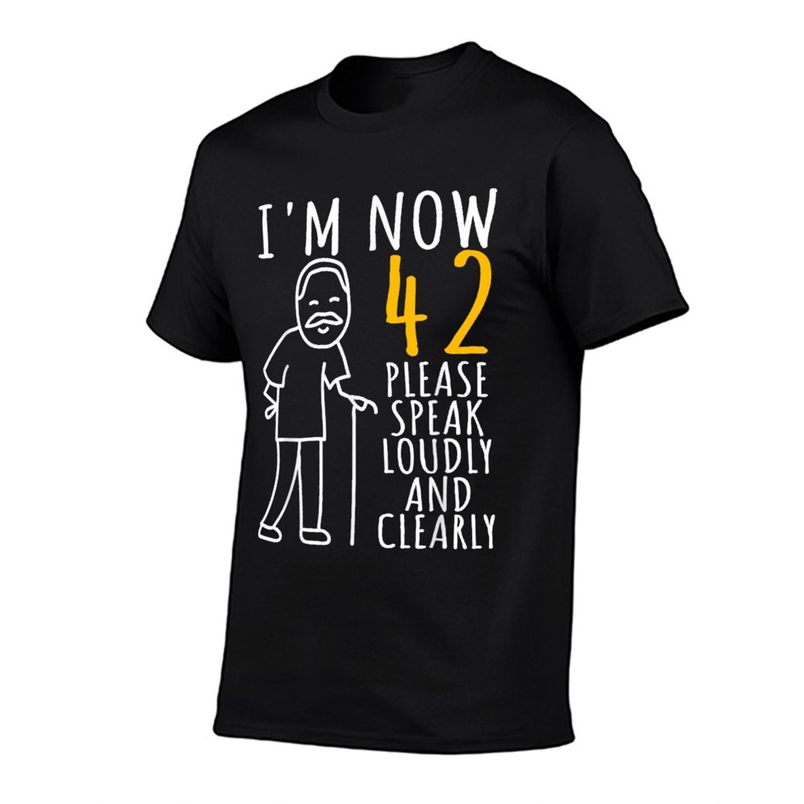 42nd Birthday For Him  I'm Now 42 Years Old  Cool BDay  Polyester Blend T-Shirt