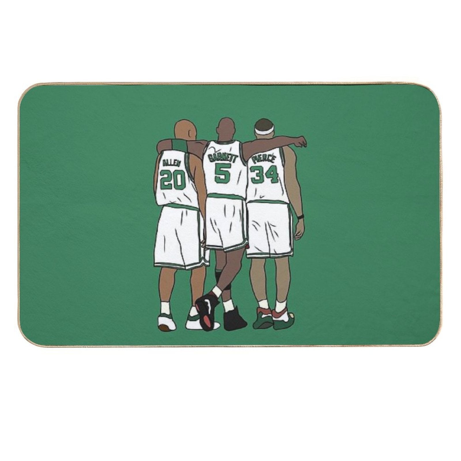 Ray, KG, & The Truth  Long-Lasting Bath Mat