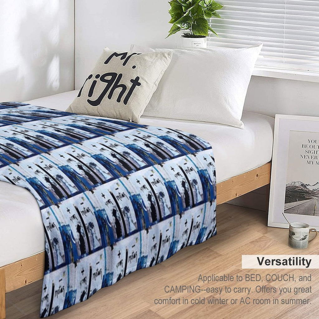 + Love - Engine Machine-washable Throw Blanket