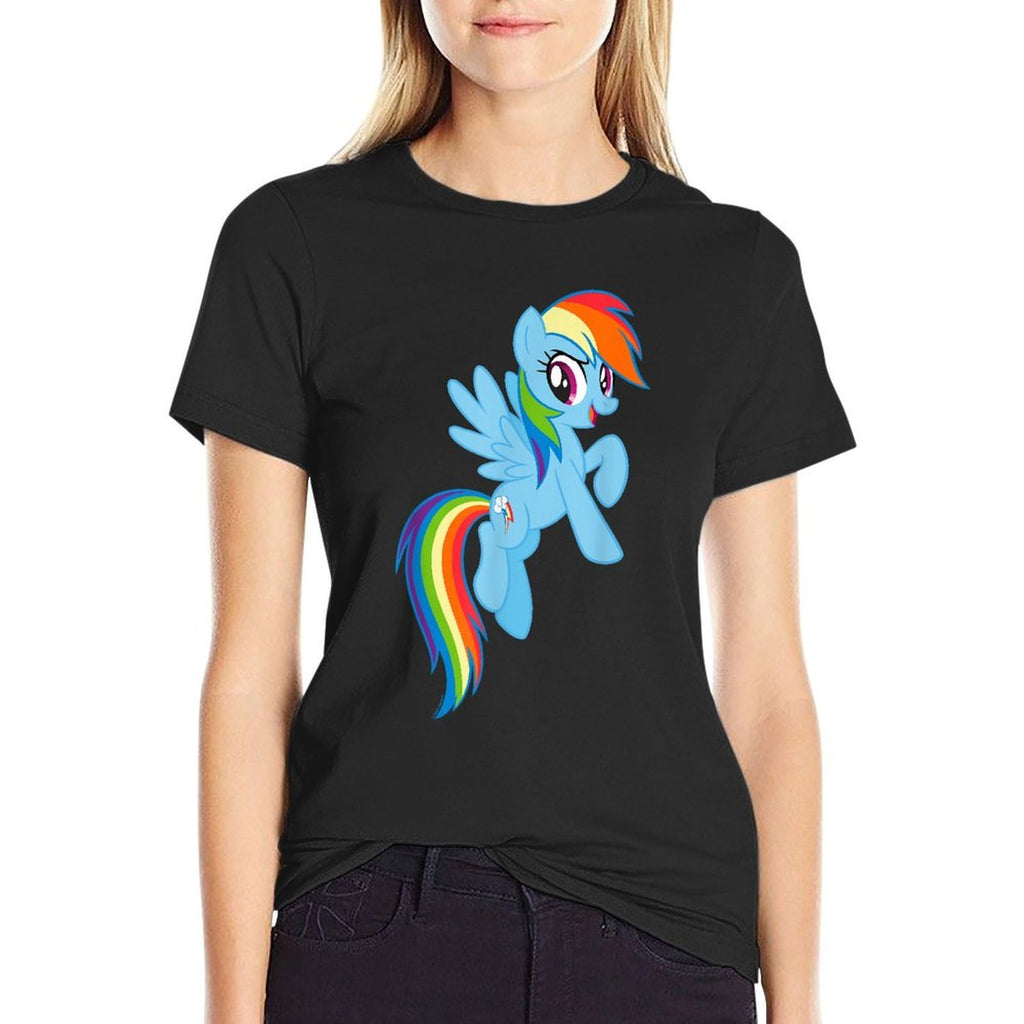 My Little Pony Friendship Is Magic Big Rainbow Dash  Eco-friendly Material T-Shirt