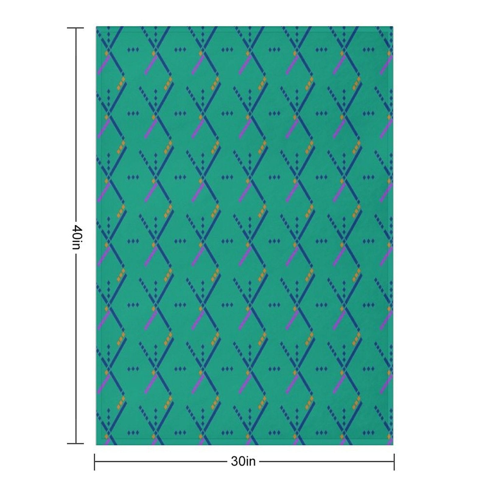 PDX Portland Airport Carpet Quick-dry Throw Blanket