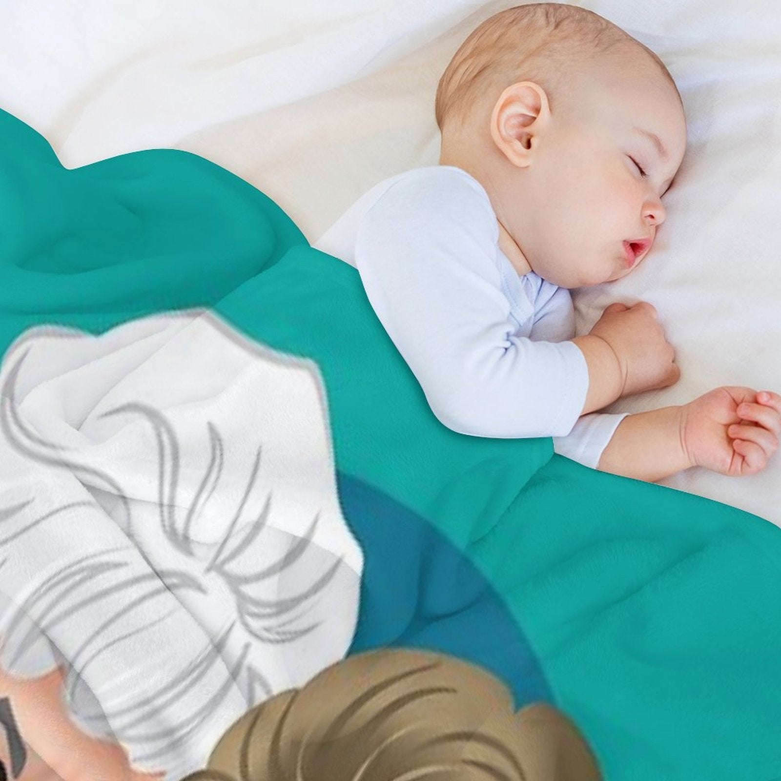 Dorothy in The Streets, Blanche in The Sheets Multi-functional Throw Blanket