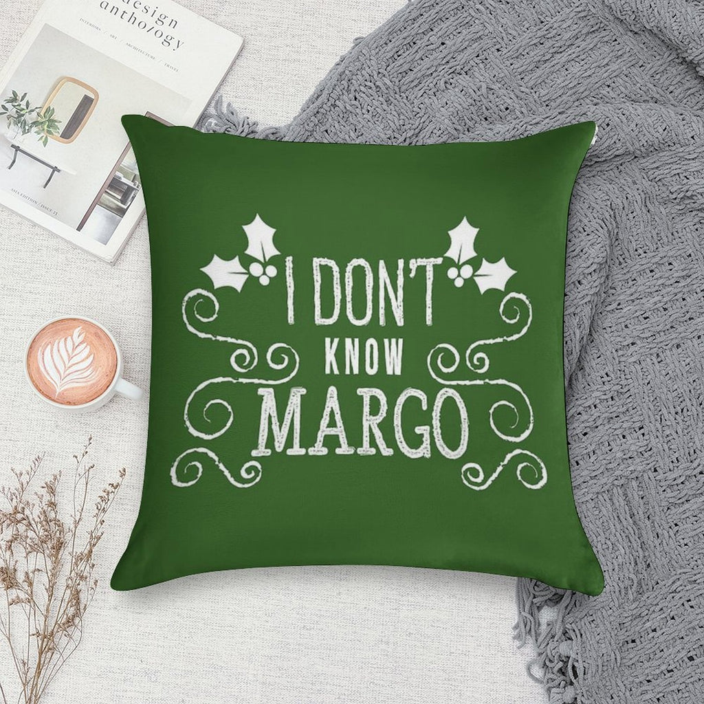 Christmas Vacation Todd And Margo Quote by Kelly Design Company Soft Bedroom Essential Throw Pillow
