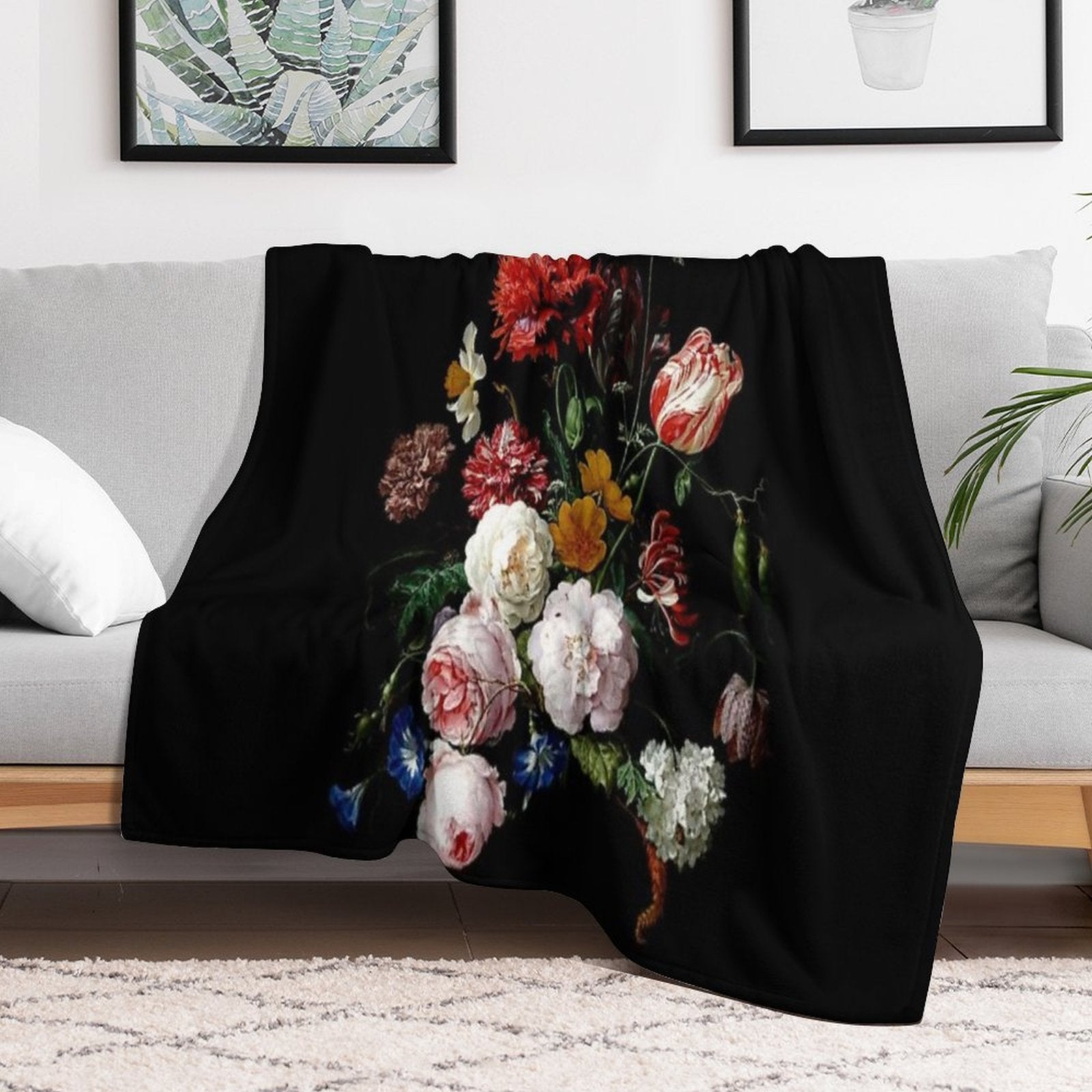 De Heem Lightweight Throw Blanket