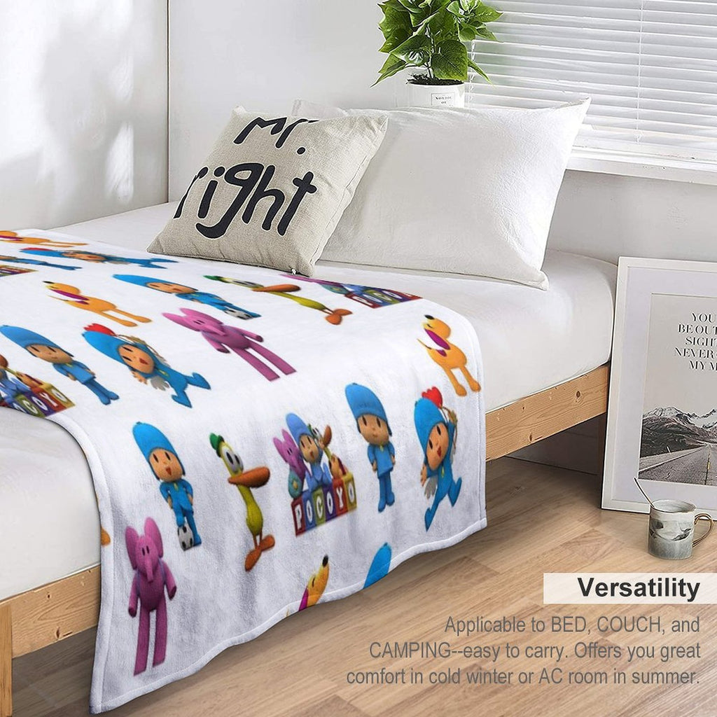 Pocoyo Lightweight Throw Blanket