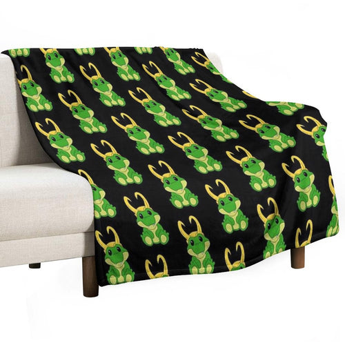 Alligator Loki Varient Durable Throw Blanket