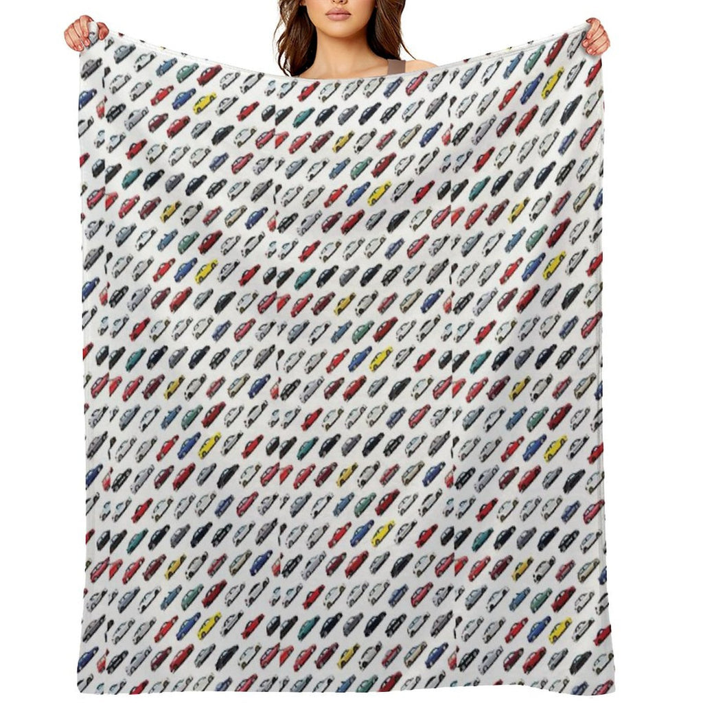 Hondas All Over Multi-functional Throw Blanket