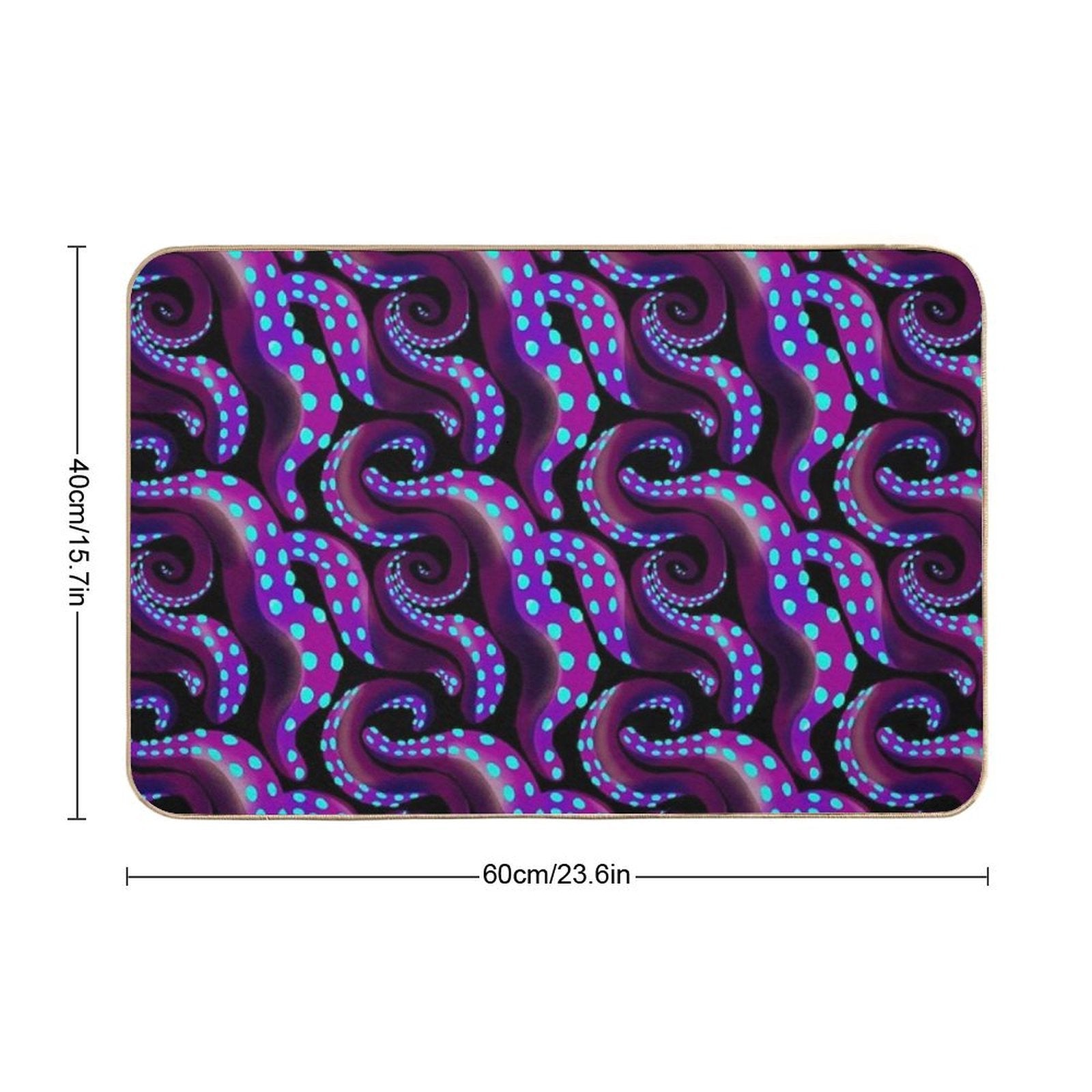 Tentacles  Non-Slip Bath Mat