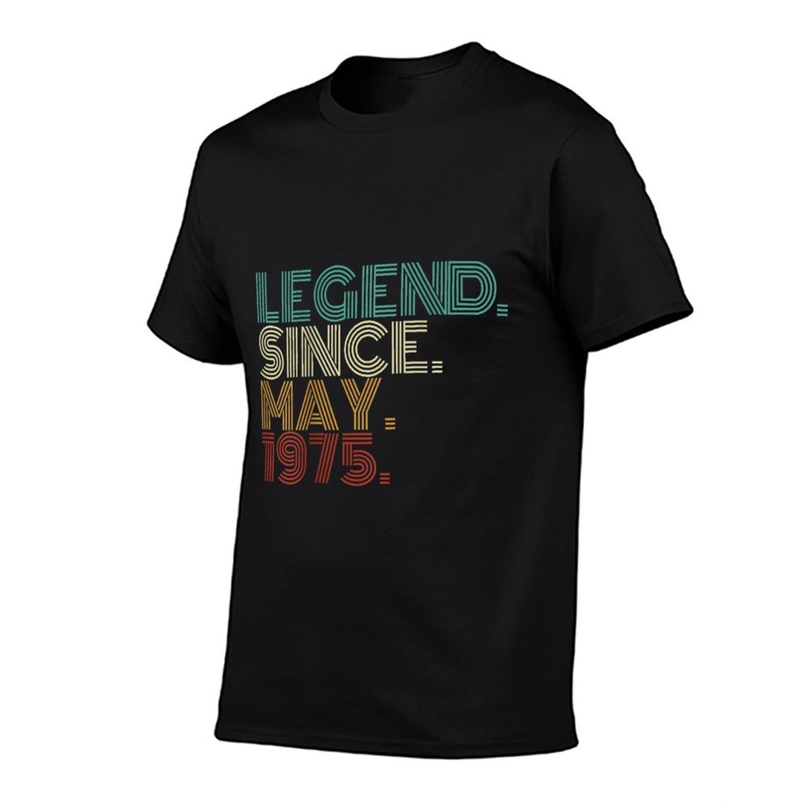 50 Years Old Legend Since May 1975 50th Birthday  Soft T-Shirt
