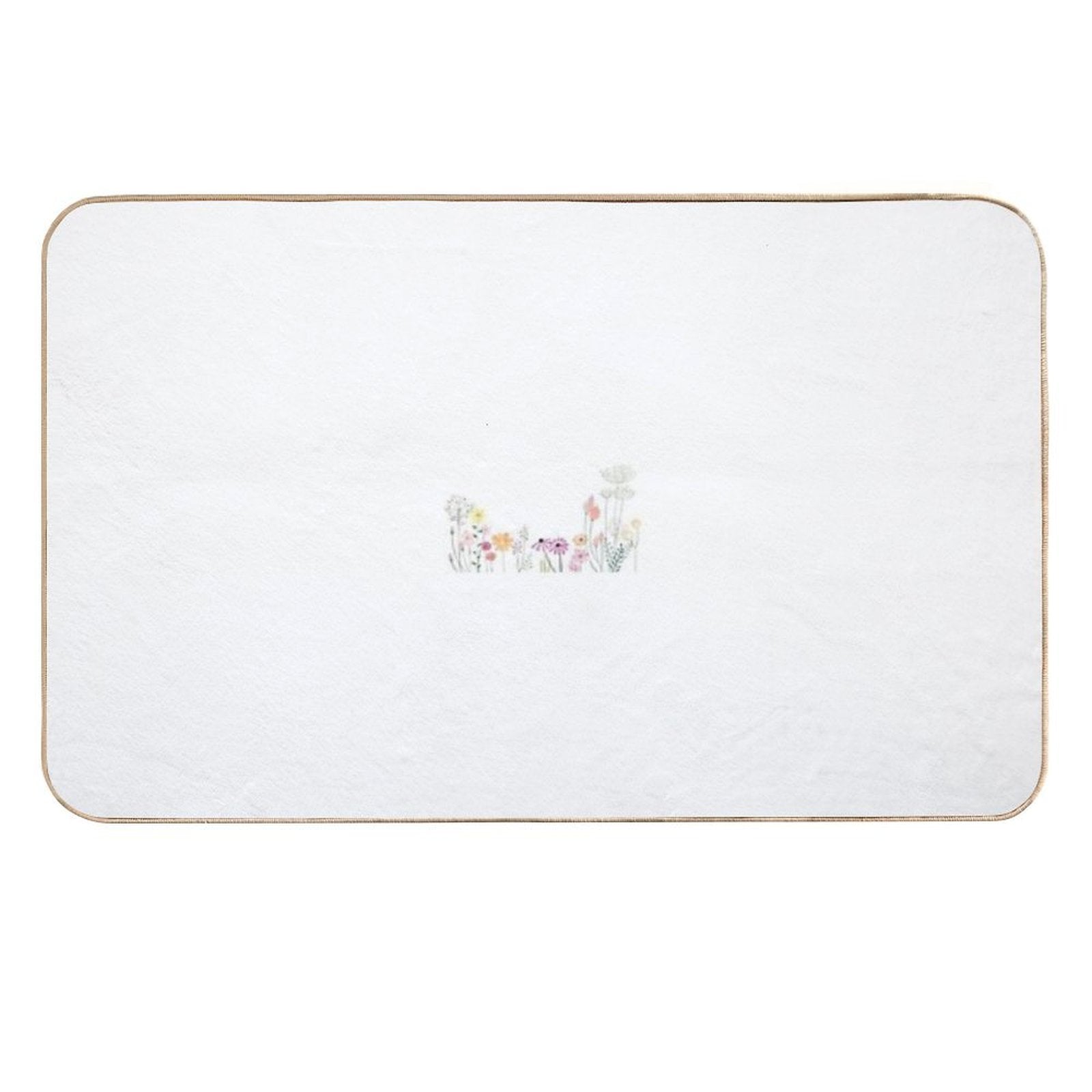 Wildflowers  Non-Slip Bath Mat