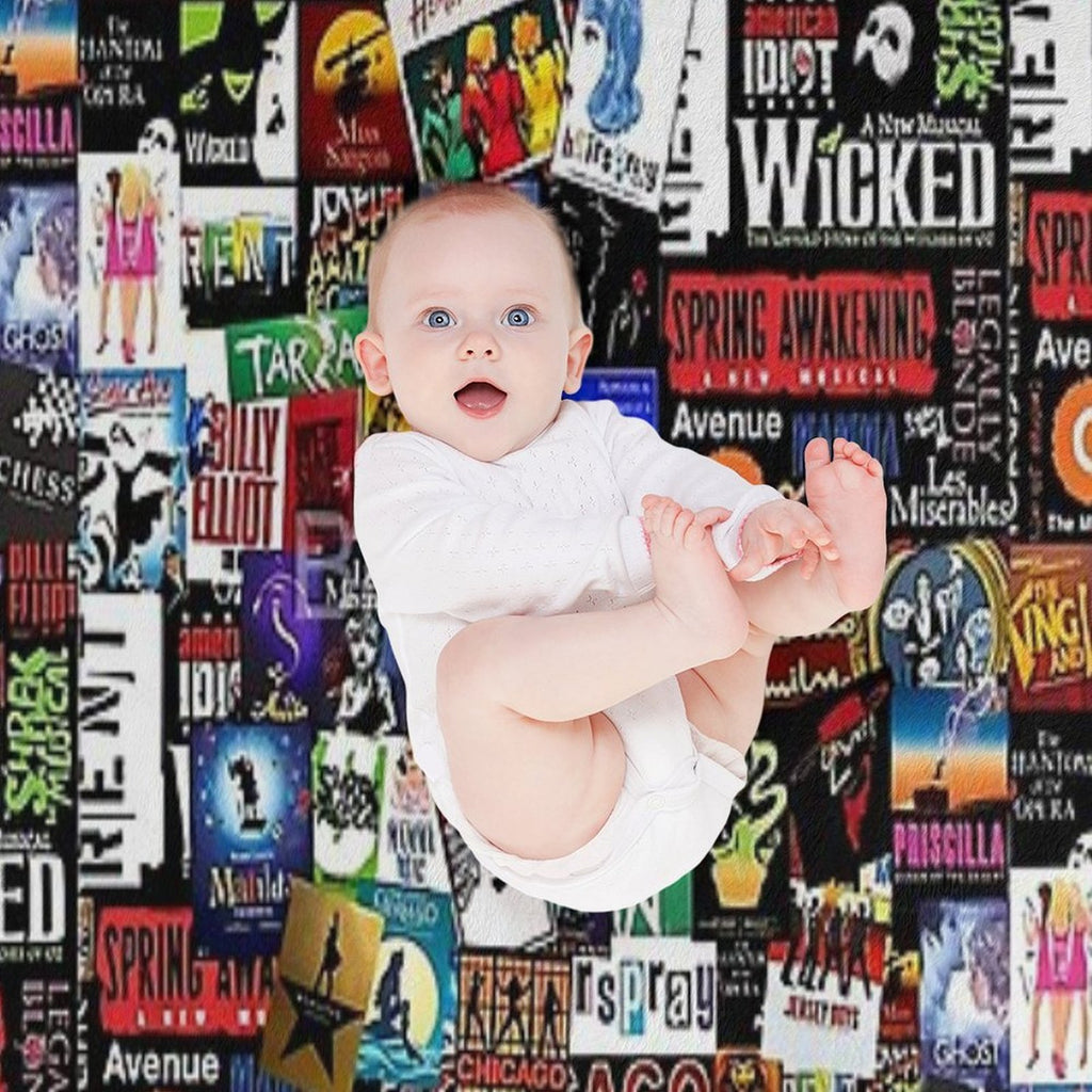 Collage II Musical Gift-ready Throw Blanket
