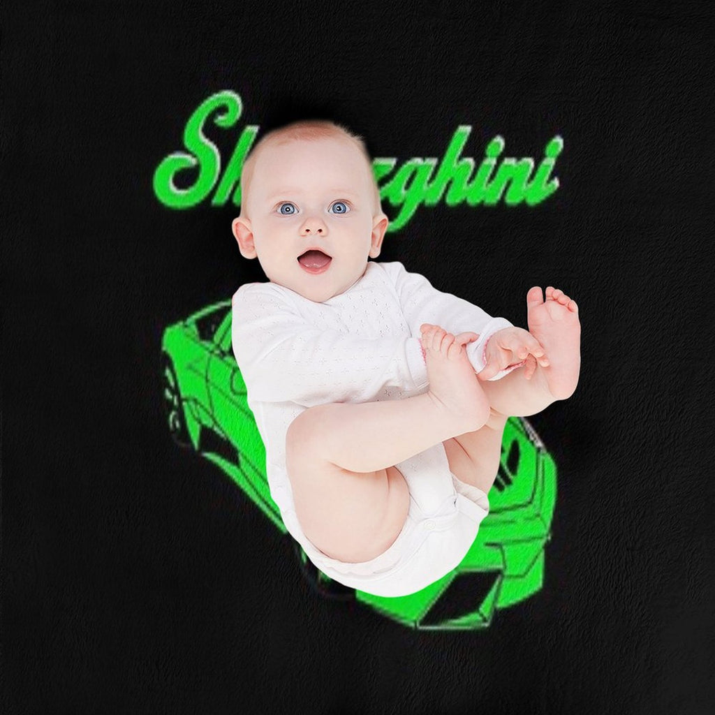 Sharerghini, Sharerghini Merch,sharerghini Green, Sharerghini Hoodie, Sharerghini T Shirt, Sharer Car, Share, Sustainable Throw Blanket