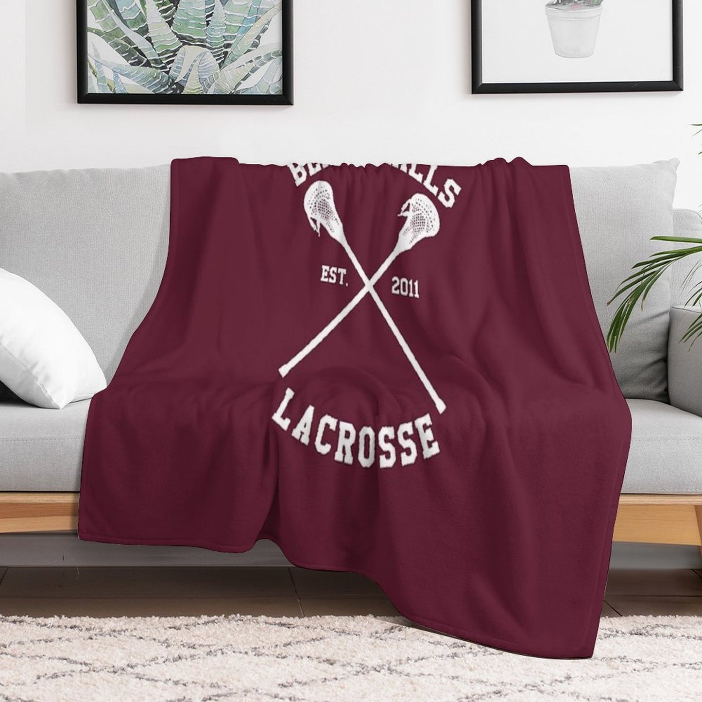 Beacon Hills Lacrosse - Teen Wolf All-season Throw Blanket