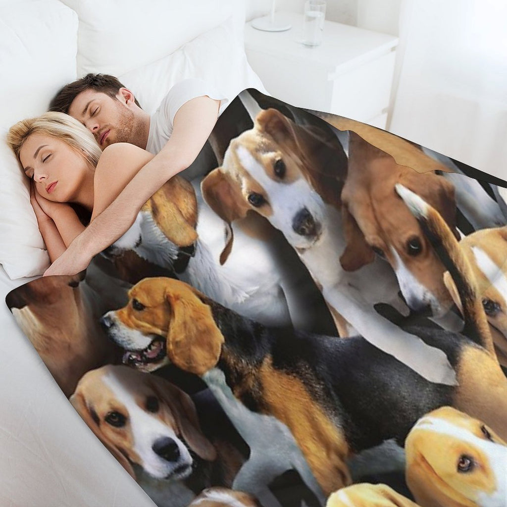 Beagles All-season Throw Blanket