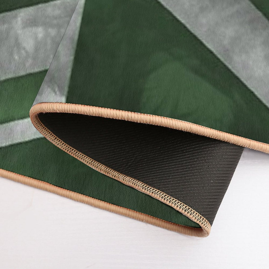 Green Distressed Union Jack  Multi-Purpose Bath Mat