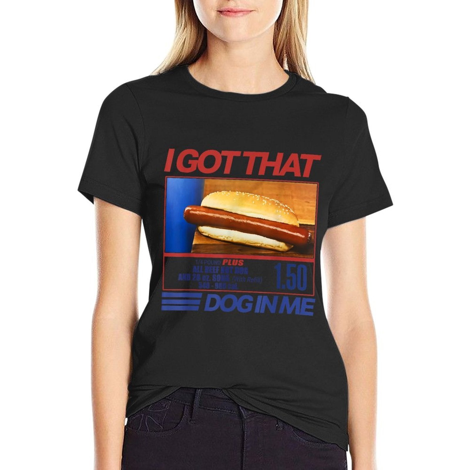 I Got That Dog In Me Funny Hotdog Combo Vintage Meme  Breathable T-Shirt