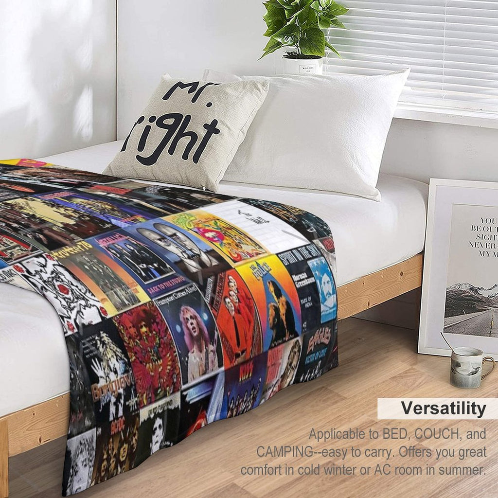 The Vinyl Durable Throw Blanket