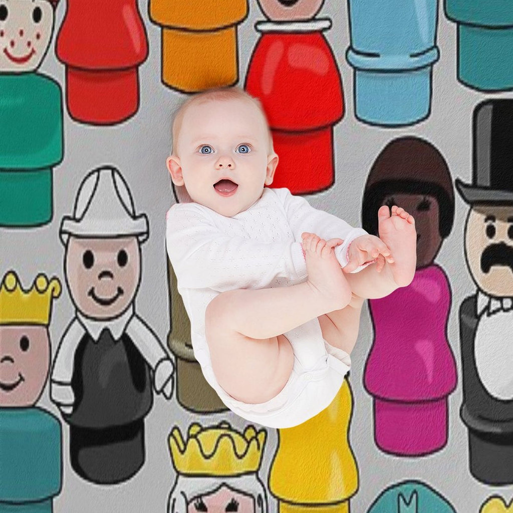 The People in Your Neighborhood Machine-washable Throw Blanket
