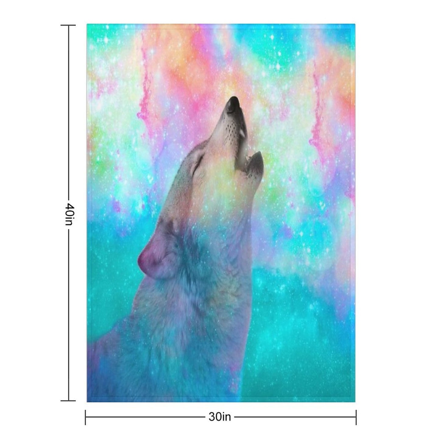 Breathing Dreams Like Air Travel-friendly Throw Blanket
