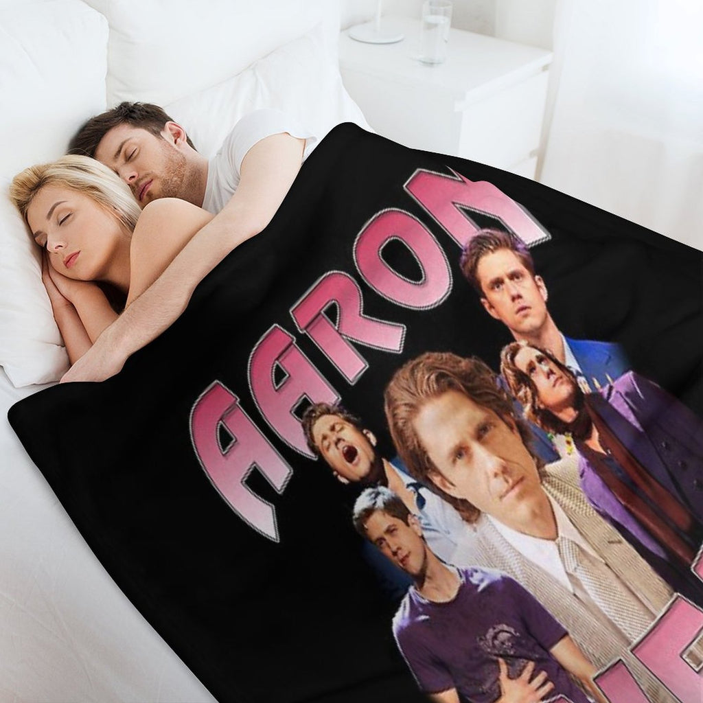 Aaron Tveit Retro Durable Throw Blanket