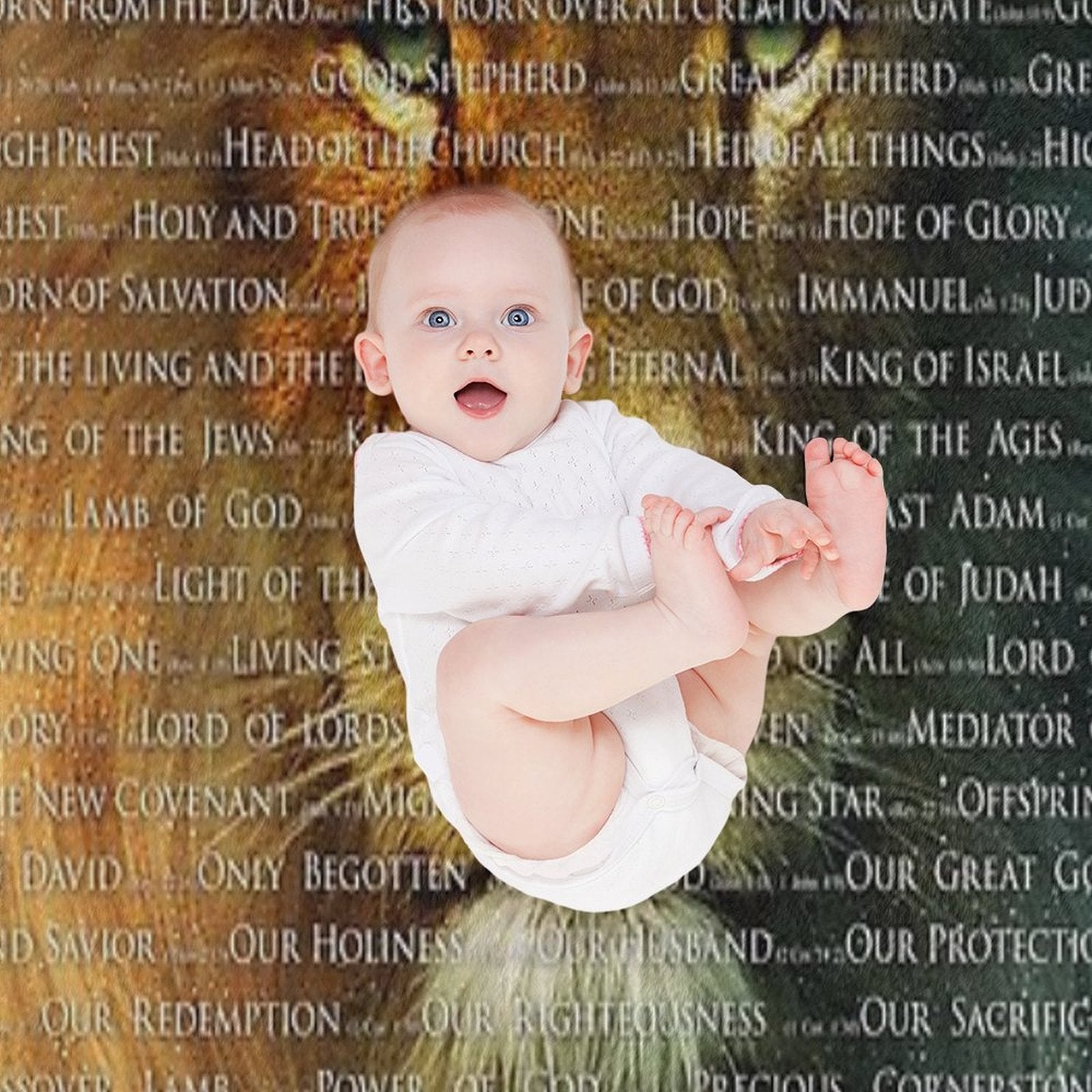 The Names of God Multi-functional Throw Blanket