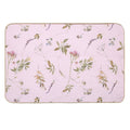 Letter R Field Flowers  Eco-Friendly Bath Mat