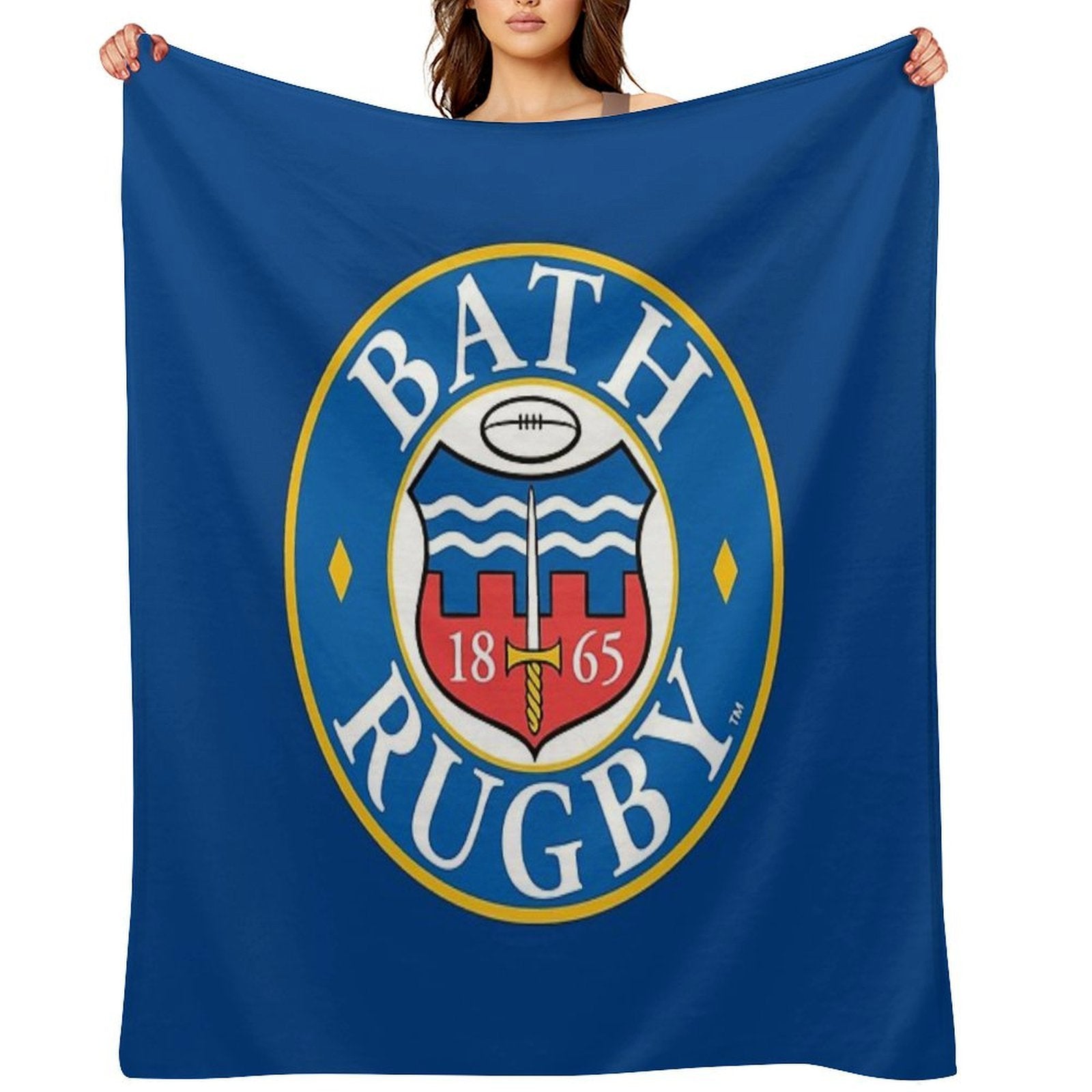 Bath Rugby Sustainable Throw Blanket