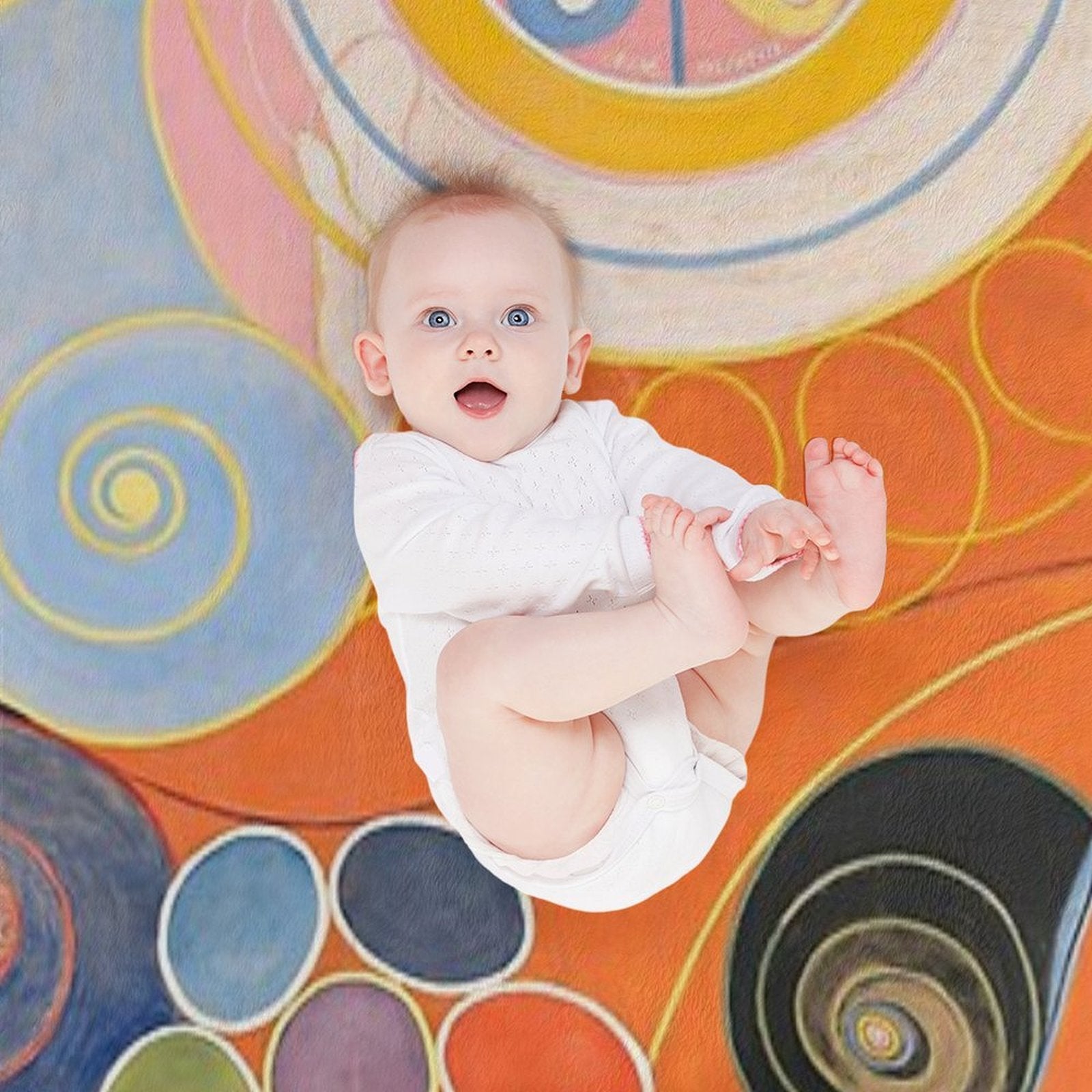 Hilma Af Klint The Ten Largest, No.3, Youth, Group IV Premium Throw Blanket