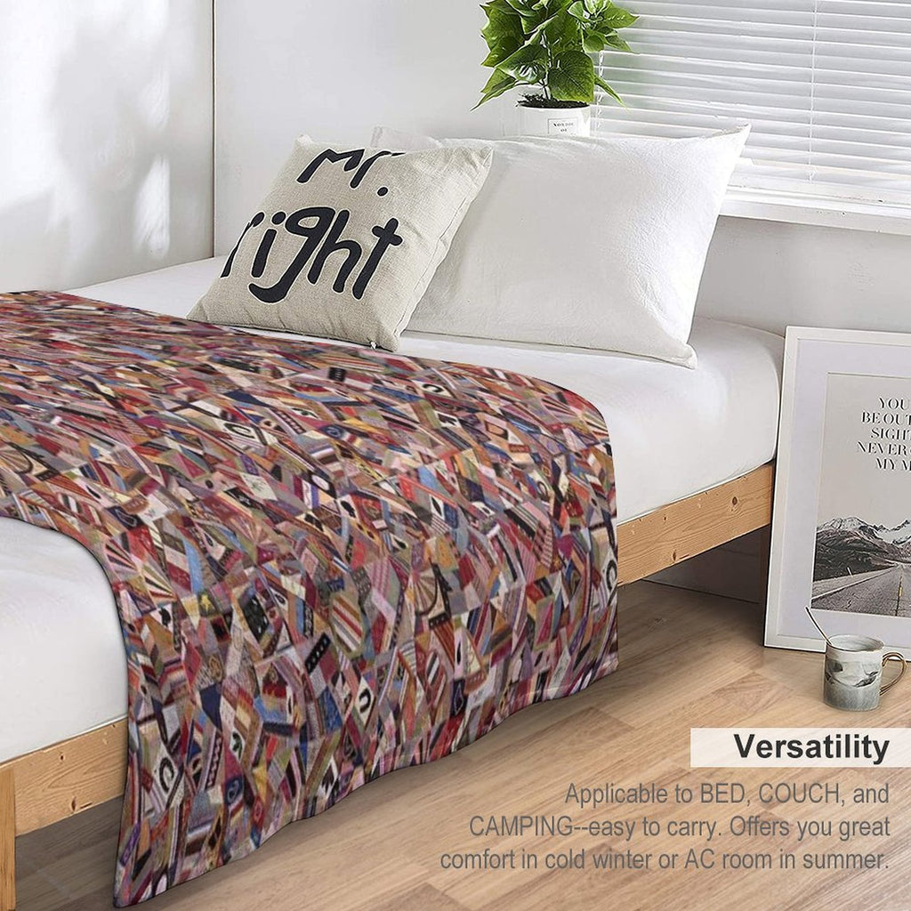 Bold. Unique. Unapologetically You Durable Throw Blanket
