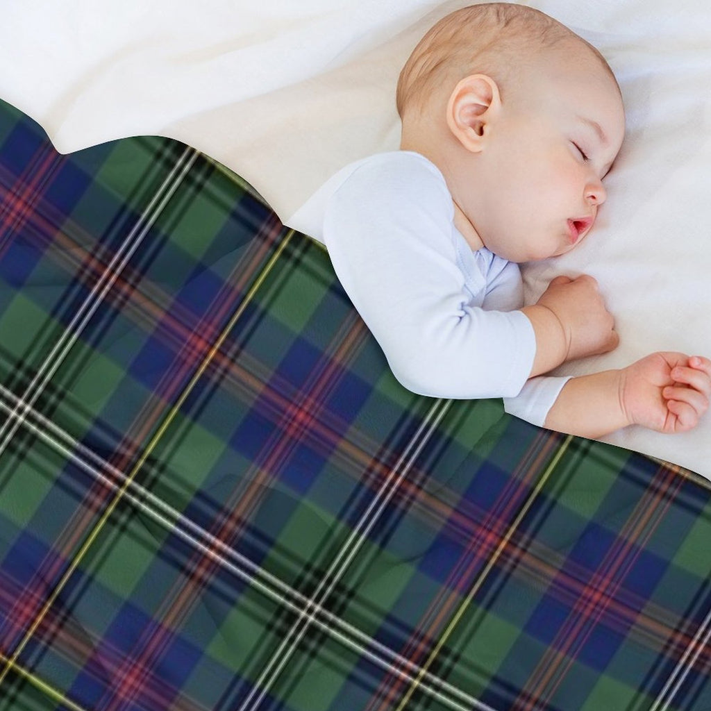 Clan Wood Tartan Velvety-soft Throw Blanket