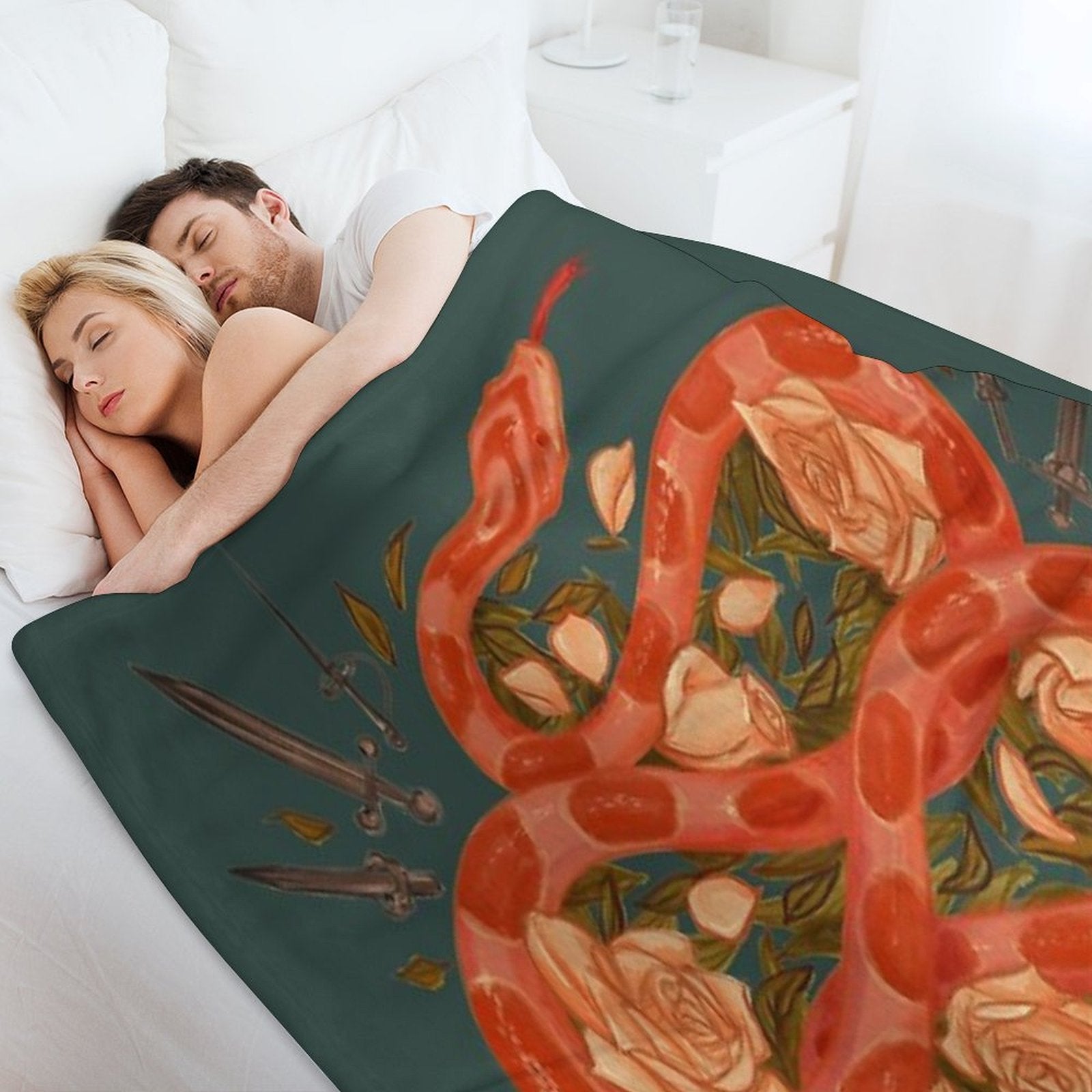 Corn Snake Sweetie Shrink-resistant Throw Blanket