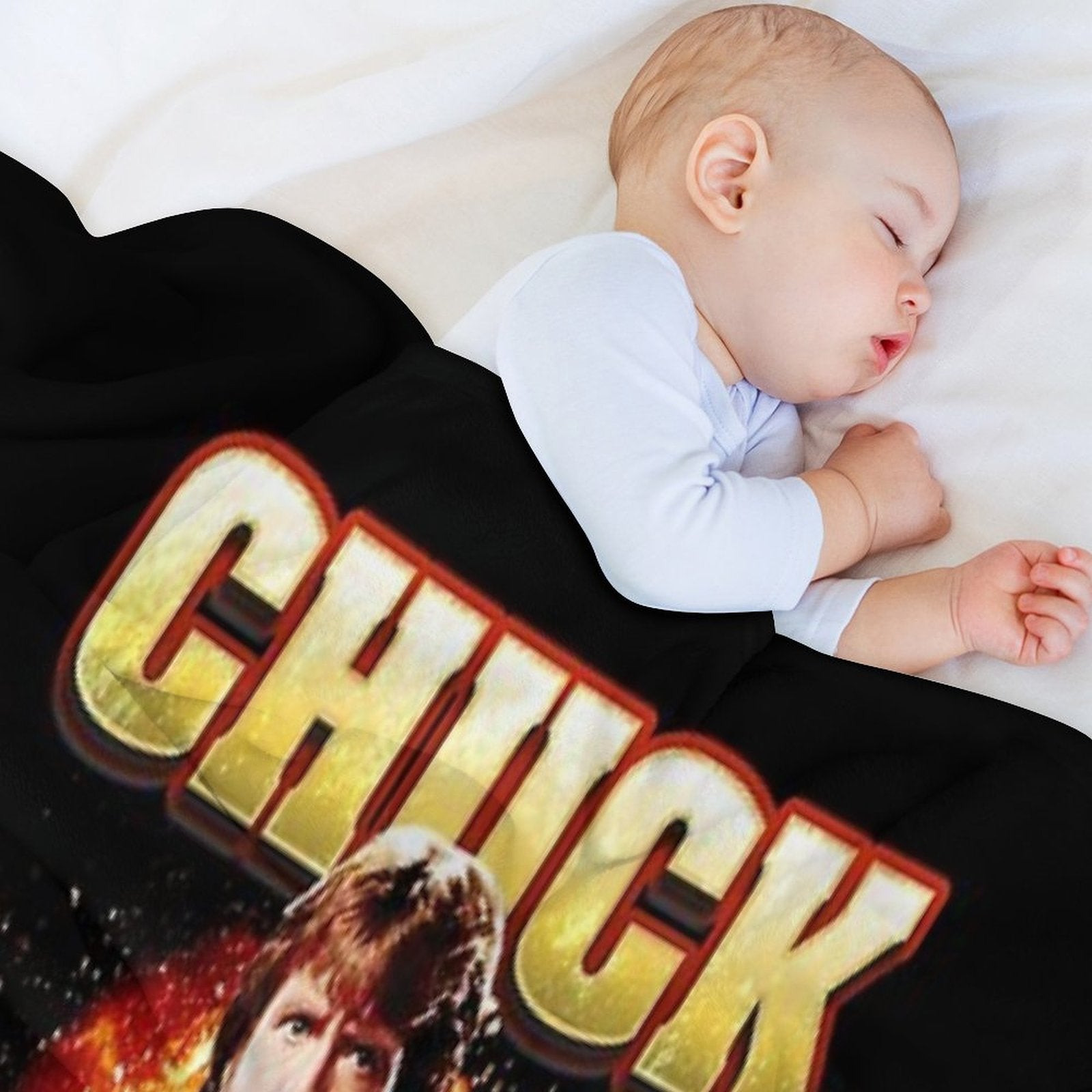 Chuck Norris Greatest of All Time Plush Throw Blanket
