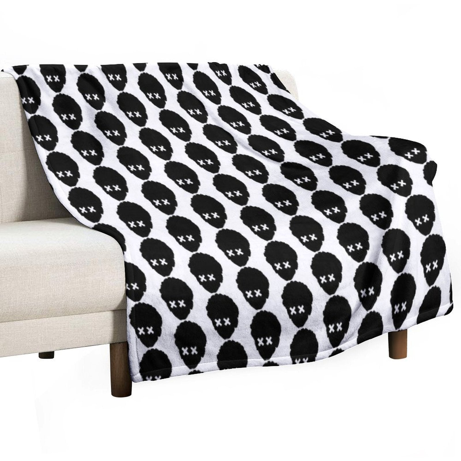 Grandson XX Logo Easy Care Throw Blanket