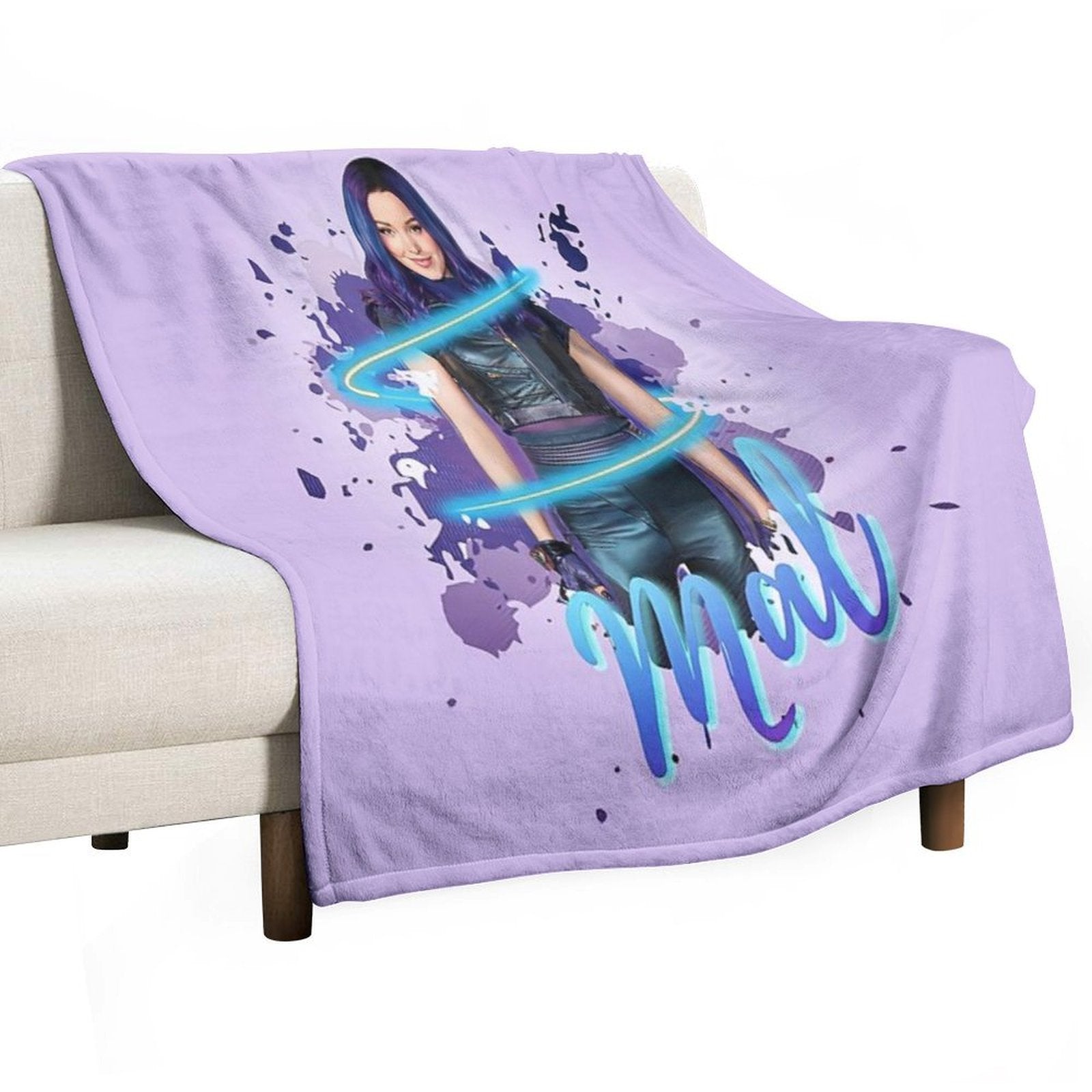 Mal - Descendants 3 Sustainable Throw Blanket
