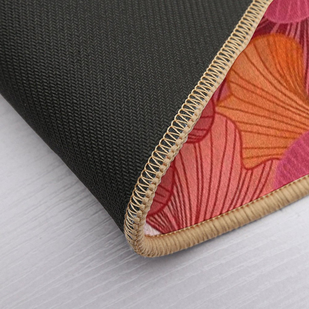 Autumn Ginkgo Leaves  Eco-Friendly Bath Mat
